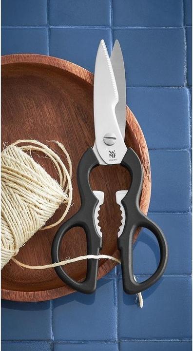 Productafbeelding WMF Keukenschaar Huishoudschaar All Purpose 21cm Zaagslijpsel Soft Grip (21 cm)