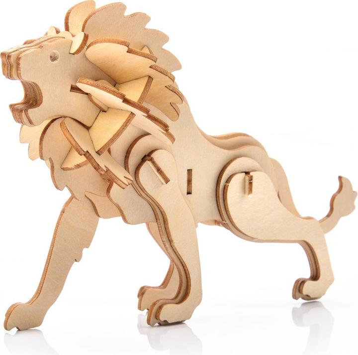 Produktbild Little Story Holzpuzzle Model 3D - Löwe