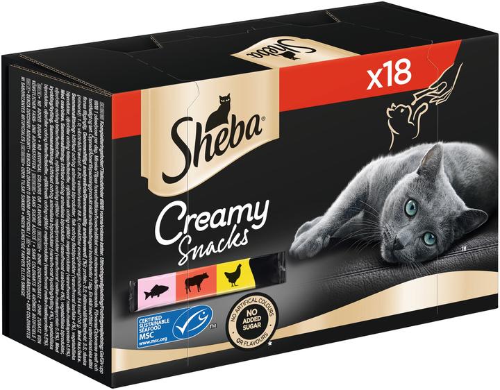 Produktbild Sheba Creamy Snack (18 Stk., 216 g)