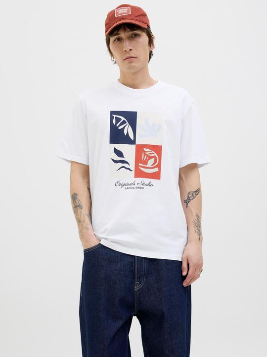 Image du produit Jack & Jones Gedruckt Rundhalsausschnitt T-shirt T-shirt (M)
