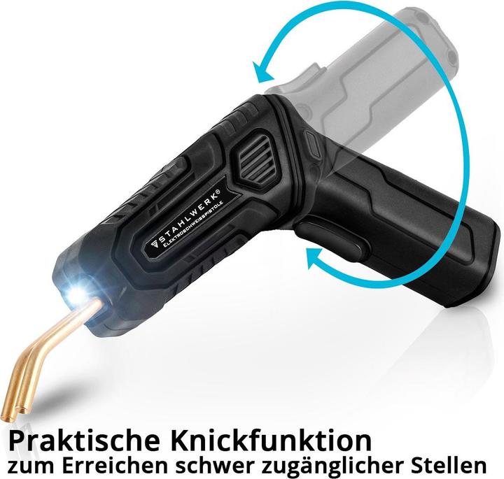 Image du produit Stahlwerk Kit de réparation plastique Soudeuse plastique Agrafeuse à chaud Smart Repair