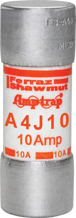 Image du produit Mersen A4J10 (Sécurité des cylindres, 10 A, Paresseux)