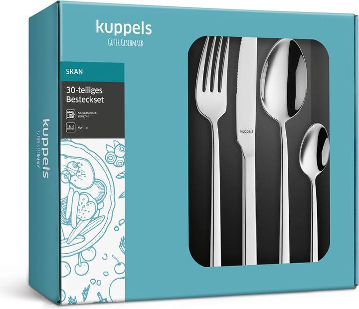 Produktbild Kupples Kuppels Tafelbesteck, 30 Set, Como (30 Stück, Besteck Set)