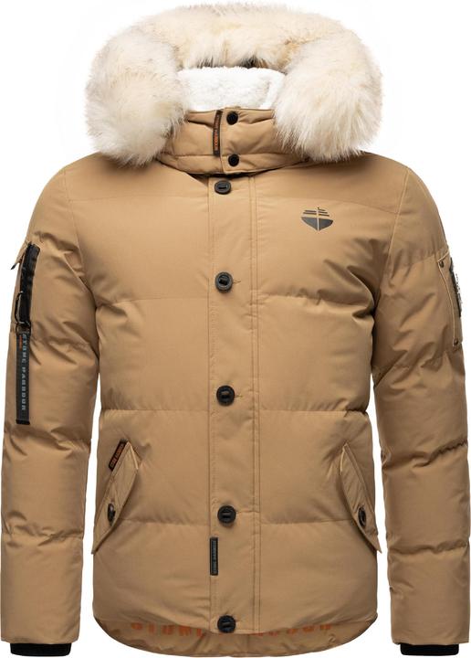 Light brown with white fur
