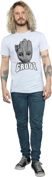 Produktbild Guardians Of The Galaxy Groot Face TShirt (L)