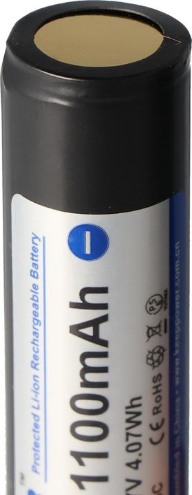 Actual product image Keeppower Battery 14650 PCB protected (14650, 1100 mAh)