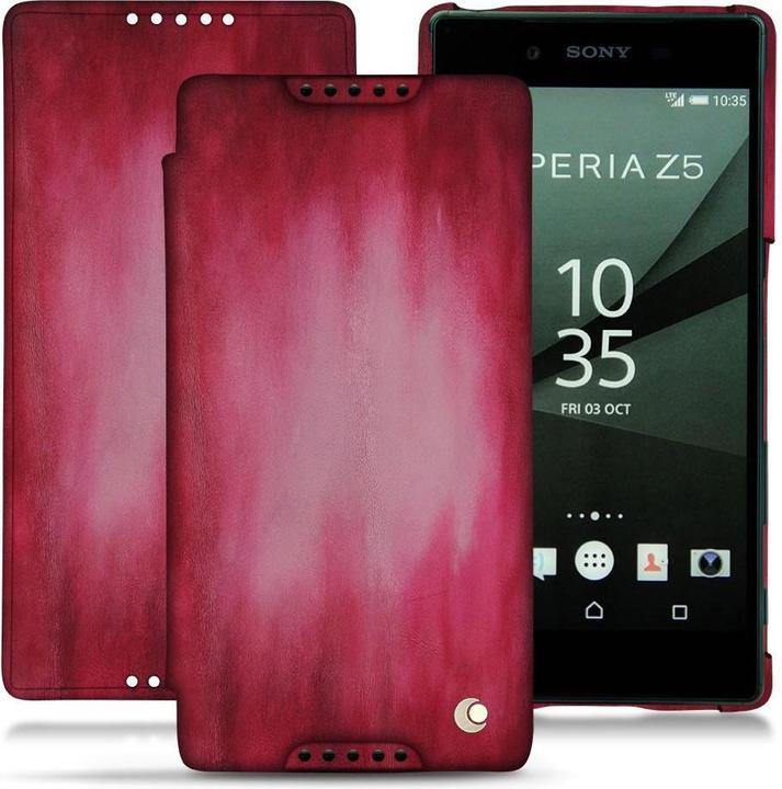 Productafbeelding Noreve Lederen omslag horizontaal (Sony Xperia Z5)