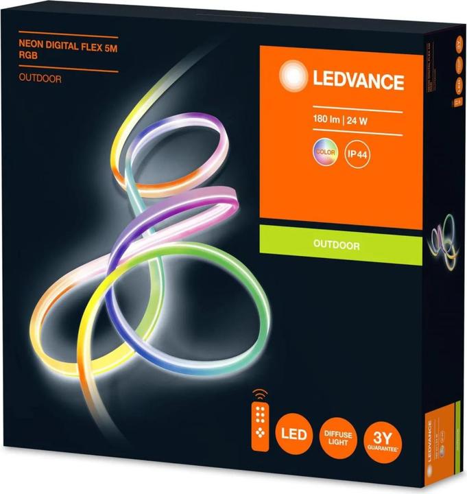 Immagine prodotto Ledvance Strisce LED Estensione strisce multicolore per applicazioni esterne (RGB, 500 cm, Esterno)