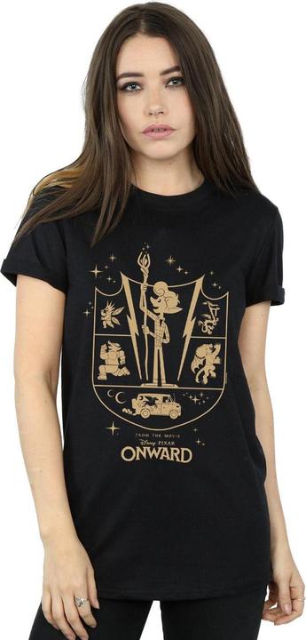 Immagine prodotto Disney Onward Quest Crest Maglietta Ampia Donna (4XL)