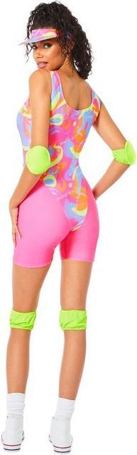 Actual product image Chaks Skating Barbie costume: jersey, visor, elbow pads, knee pads (S)