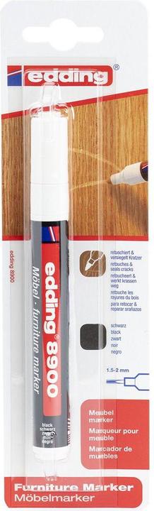 Actual product image Edding Furniture Marker 8900 black (Black, 2 mm, 1 x)