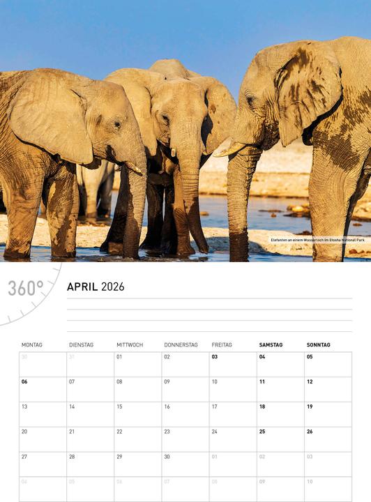 Produktbild NamibiaBroschürenkalender2026 (Deutsch)