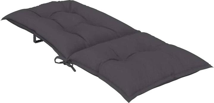 Actual product image VidaXL Hochlehner-Auflagen 4 Stk. Stoff (120 x 50 x 3 cm)