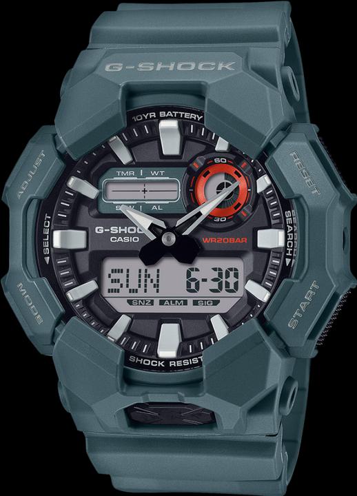 Immagine prodotto G-Shock GA-010-2AER (Orologio digitale, Cronografo, 51.90 mm)