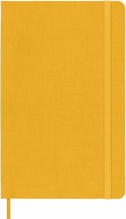 Produktbild Moleskine NB LG lin HC Stoff Oran.Gelb (13 x 21 cm, Liniert, Harter Einband)