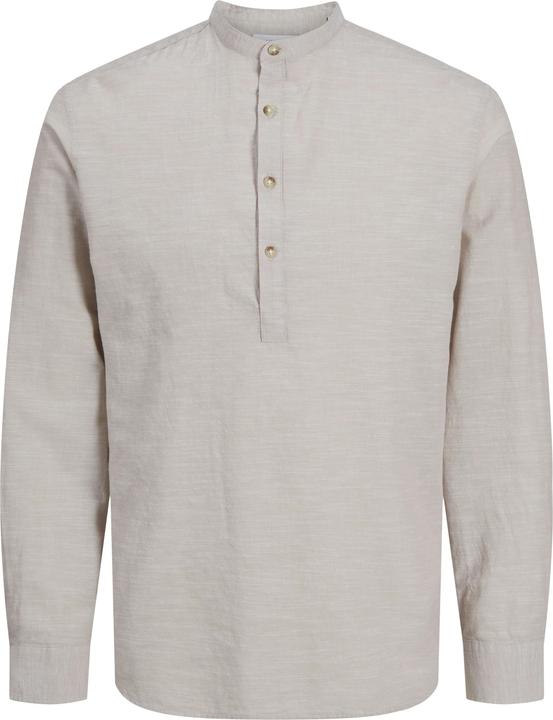 Jack & Jones Jjesummer Half Placket Shirt Ls Sn