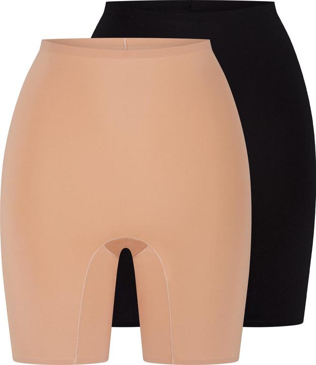 Cream tan, Schwarz