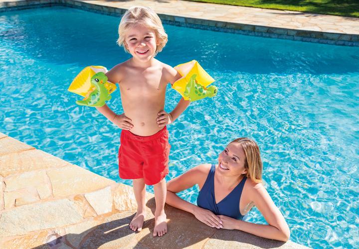 Actual product image Intex Dinosaur Arm Bands