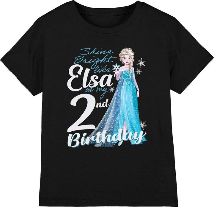 Disney Frozen Bright Like Elsa TShirt 2 Geburtstag