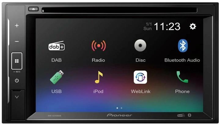 Actual product image Pioneer AVH-A240DAB (MirrorLink)