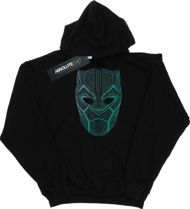 Produktbild Schwarzer Panther Stammesmaske Hoodie (S)
