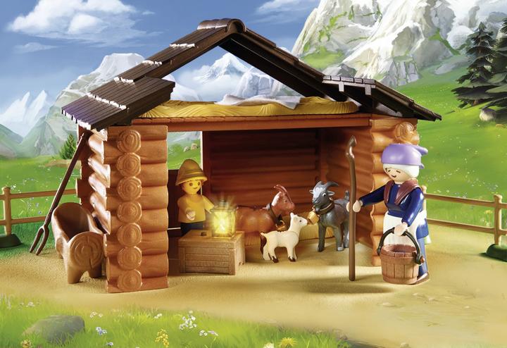 Produktbild Playmobil Peters Ziegenstall (70255, Playmobil Heidi)