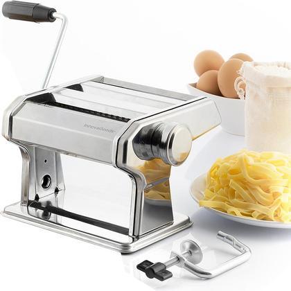 Produktbild InnovaGoods Nudelmaschine aus Metall - 3 Schneidwalzen