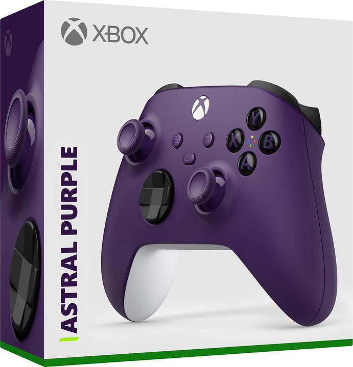 Actual product image Microsoft Xbox Wireless Controller - Astral Purple (Xbox Series S, Xbox Series X, PC, Xbox One S, Xbox One X)