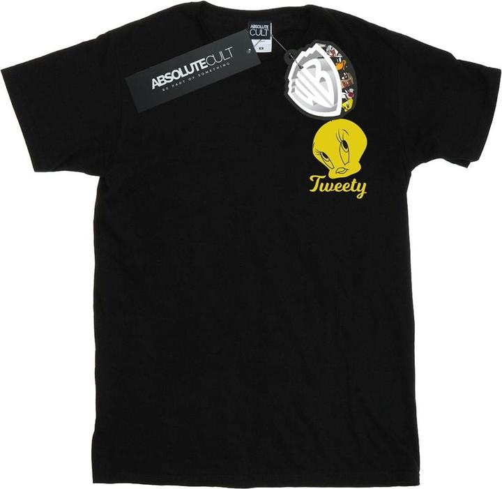 Actual product image Looney Tunes Mens Tweety Pie Head T-Shirt (S)