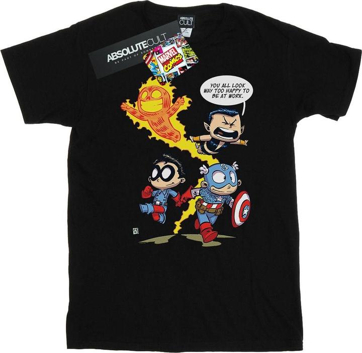 Immagine prodotto Avengers Invaders Cartoon Maglietta Uomo (L)