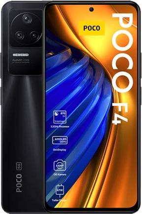 Productafbeelding Xiaomi Poco F4 (128 GB, Nacht Zwart, 6.67", Dubbele SIM, 64 Mpx, 5G)