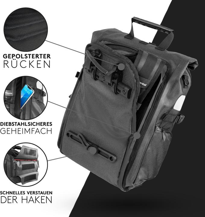 Produktbild Valkental ValkPro (26 l, Gepäckträgertasche)