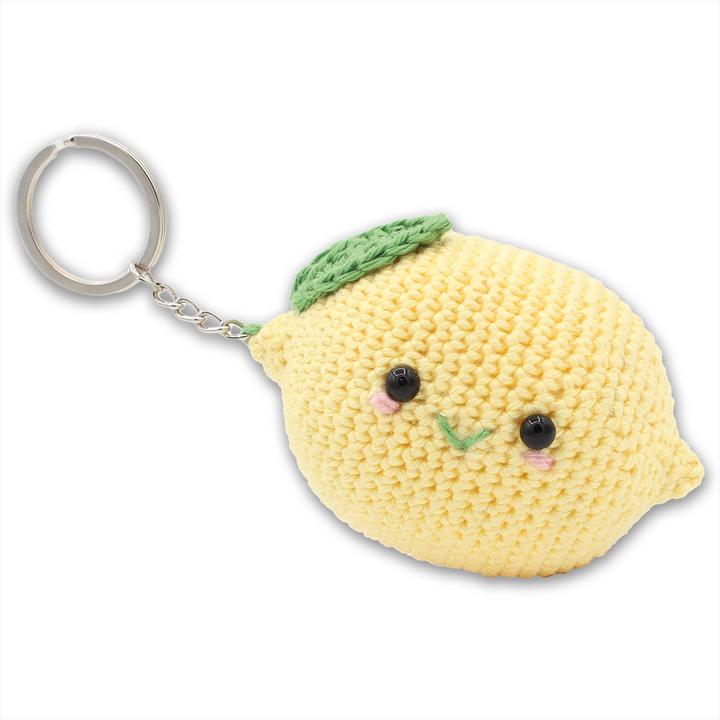 Hardicraft Pendentif de sac citron - kit de crochetage