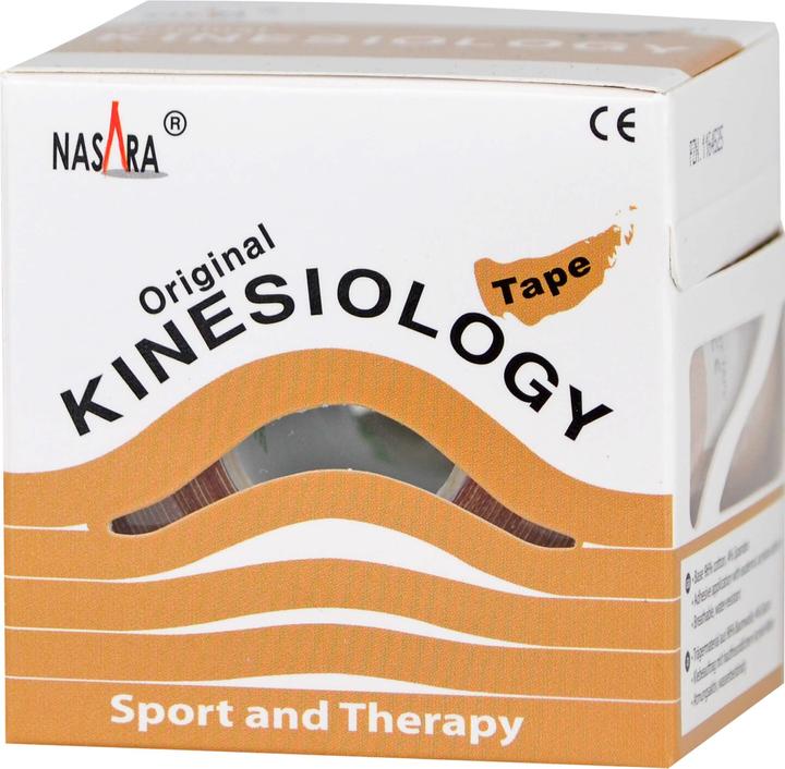 Immagine prodotto Mikros NASARA Nastro kinesiologico beige 5cmx5m, 1 pz PFL (5 m)