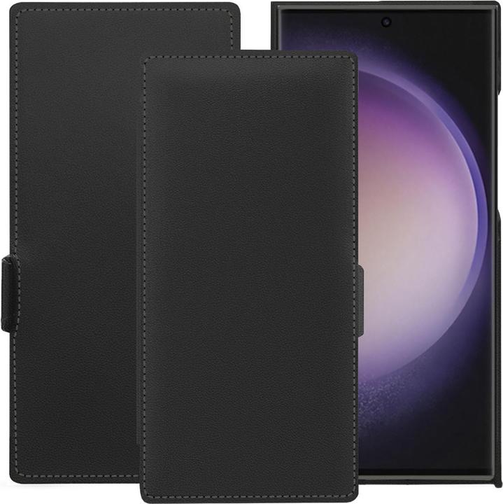 Actual product image Noreve Horizontal leather flap shell (Samsung Galaxy S23 Ultra, Samsung Galaxy S24 Ultra)