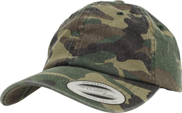 Flexfit Low Profile Camo Washed Cap (One Size)
