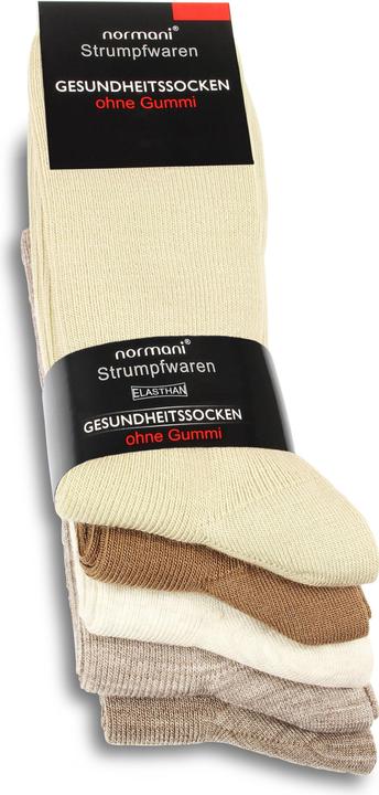 Produktbild Normani 10 Paar Gesundheitssocken mit hohem Baumwollanteil (10er Pack, 35 - 38)