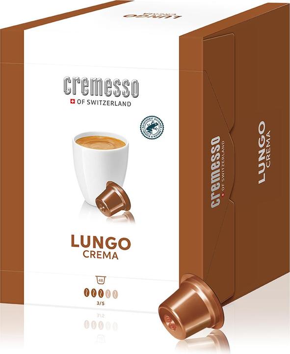 Actual product image Cremesso Capsules Lungo Crema XXL Box (48 x Port.)
