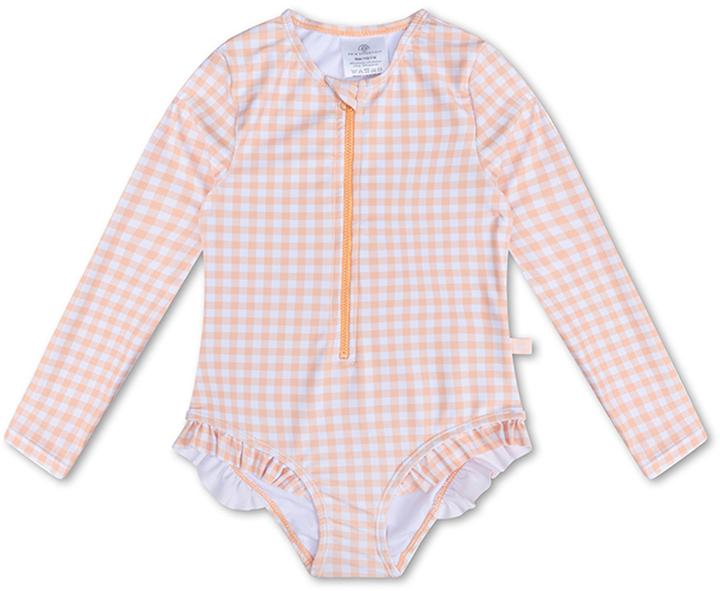 Actual product image Swim Essentials Girls' swimming costume 86/92 Apricot (86)