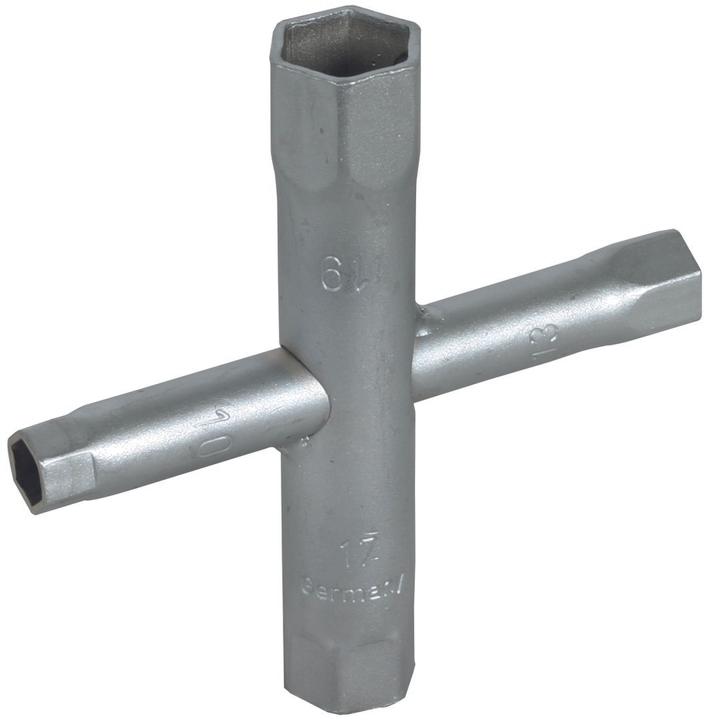 Actual product image Dehn 572000 Cross socket wrench SW 10,13,17,19mm
