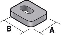 Produktbild Simpson Strong-Tie US40/50/10G U-Scheibe 40x50x10,0 (1 Stk.)