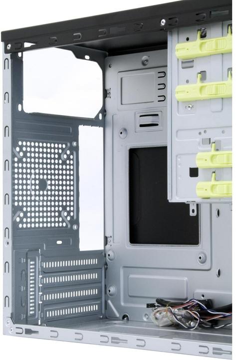 Actual product image Chieftec mATX case HT-01B-350S8, black (mATX)