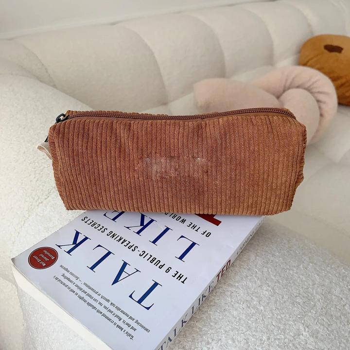 Image du produit Only-Bags.Store Trousse de toilette Organiseur Trousse de toilette en velours côtelé Petite trousse de maquillage