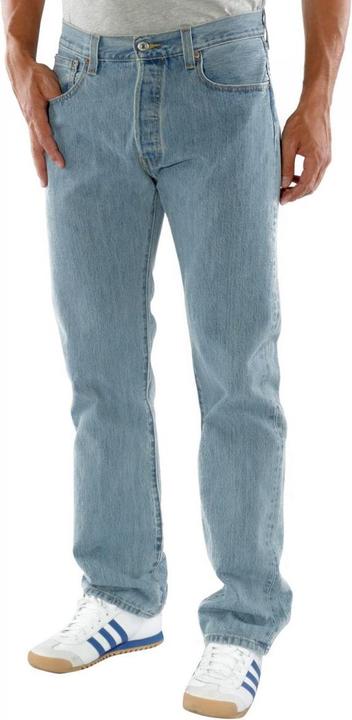 Actual product image Levis 501 jeans light stonewash (W33/L30)