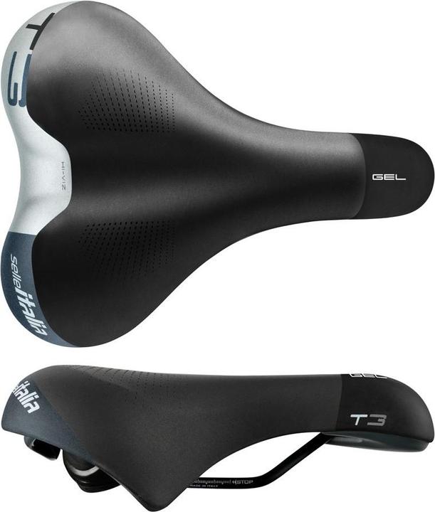 Selle Italia Sattel Sportouring T 3 S (S1), Fec Alloy Rail, Light Gel