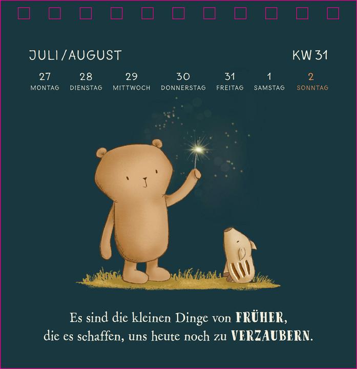 Actual product image Siefert:Mister O'Lui Tischkalender 2026 (German)