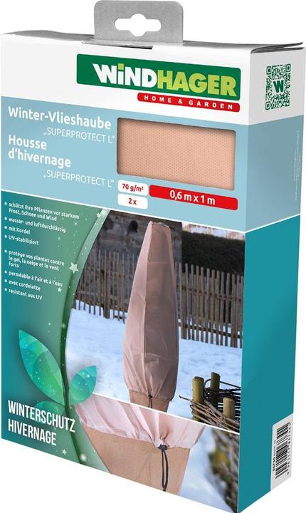 Windhager Capuche en polaire d'hiver