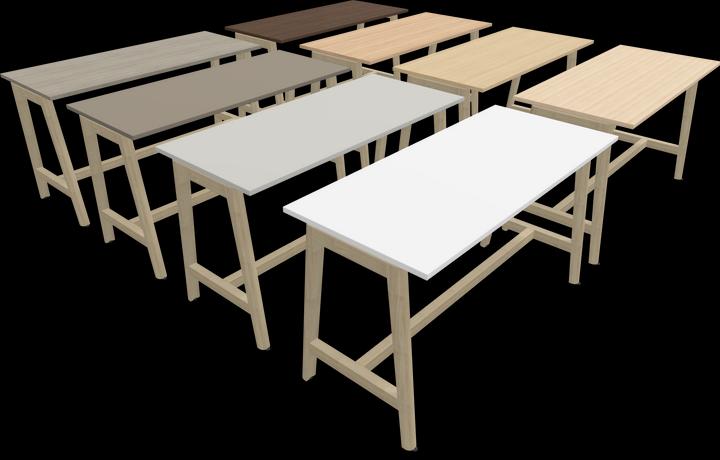 Actual product image Narbutas Nova Wood high table (160 x 70 x 90 cm)