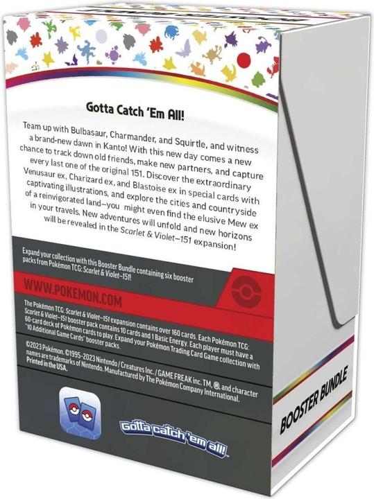 Produktbild Pokémon TCG Scarlet & Violet 03,5 boosters Bundle (Englisch, Booster Display)