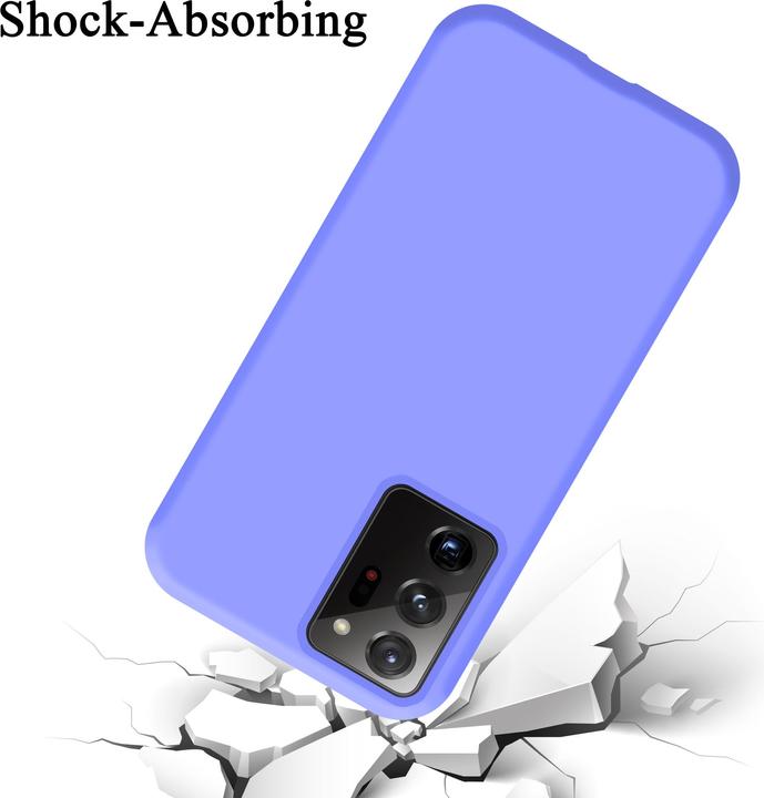 Actual product image Cadorabo TPU Liquid Silicone Case Cover (Samsung Galaxy Note 20 Ultra)